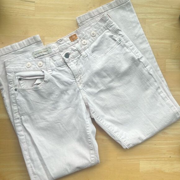 PILCRO & Letterpress ANTHRO Straight Rose Jeans W28 - Picture 1 of 5